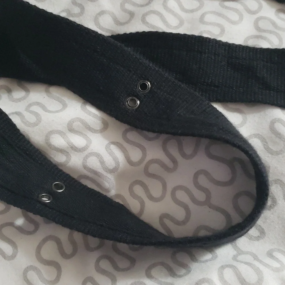 Cool Black Army Military Canvas Belt